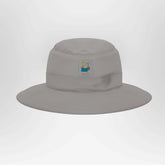 Verão Mist Wide-Brim Hat – Grey