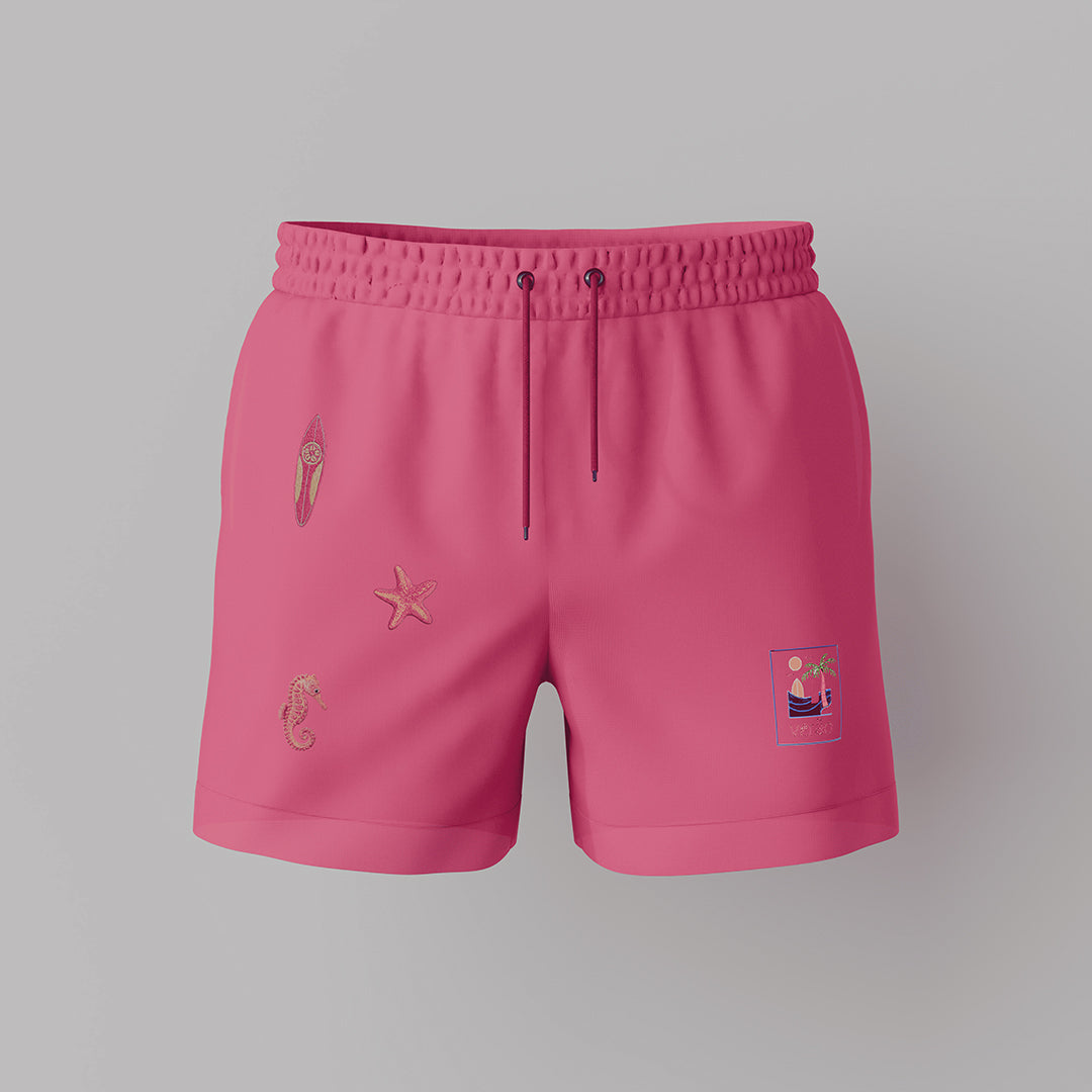 Surfside Drift (Pink Shorts) – Ritmo de Verão