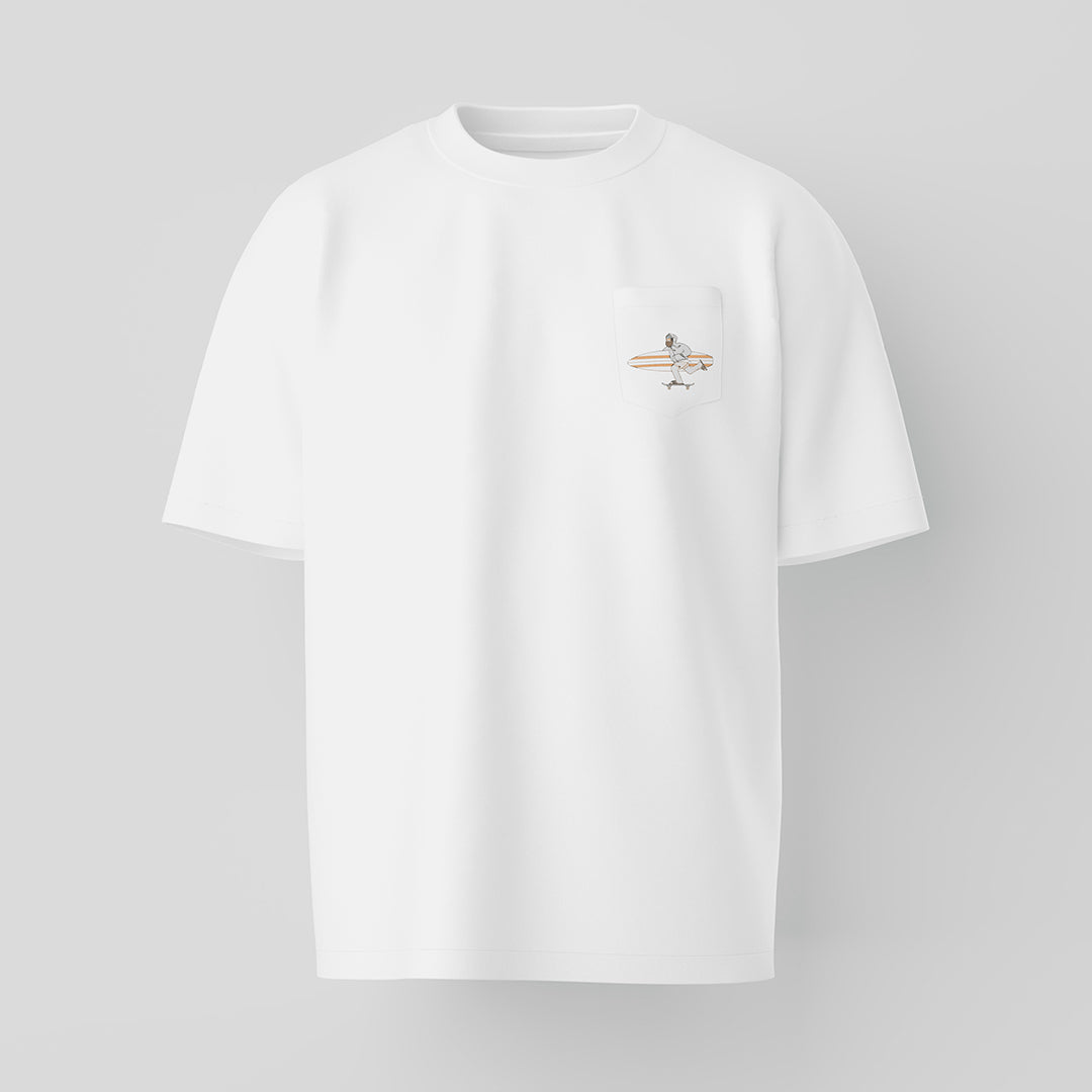 No Waves, No Glory - Tee - Fresh White Edition