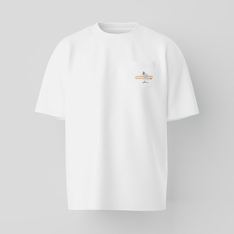 No Waves, No Glory - Tee - Fresh White Edition