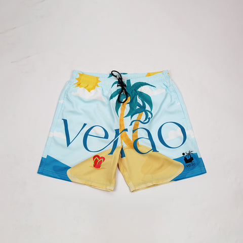 Endless Summer (Beach Print Shorts)