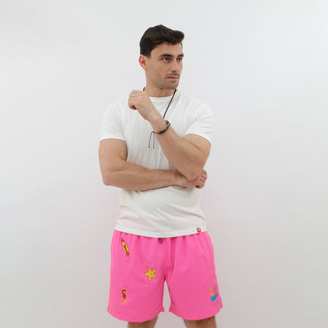 Surfside Drift (Pink Shorts)