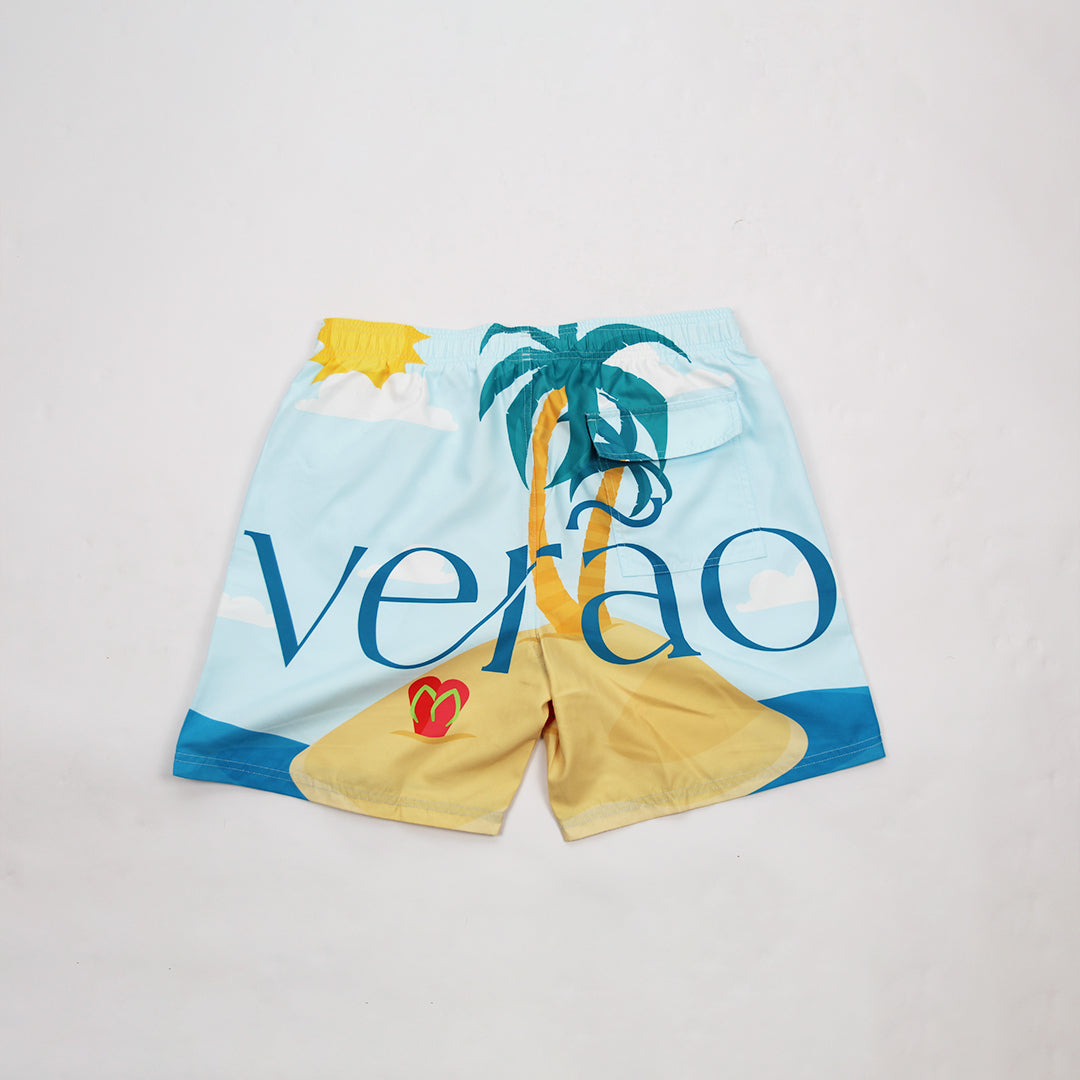 Endless Summer (Beach Print Shorts)