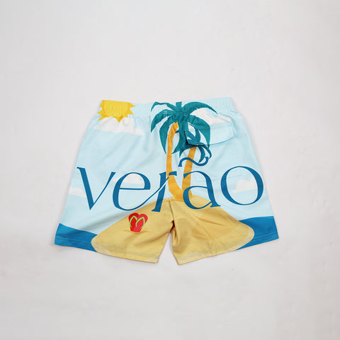 Endless Summer (Beach Print Shorts)