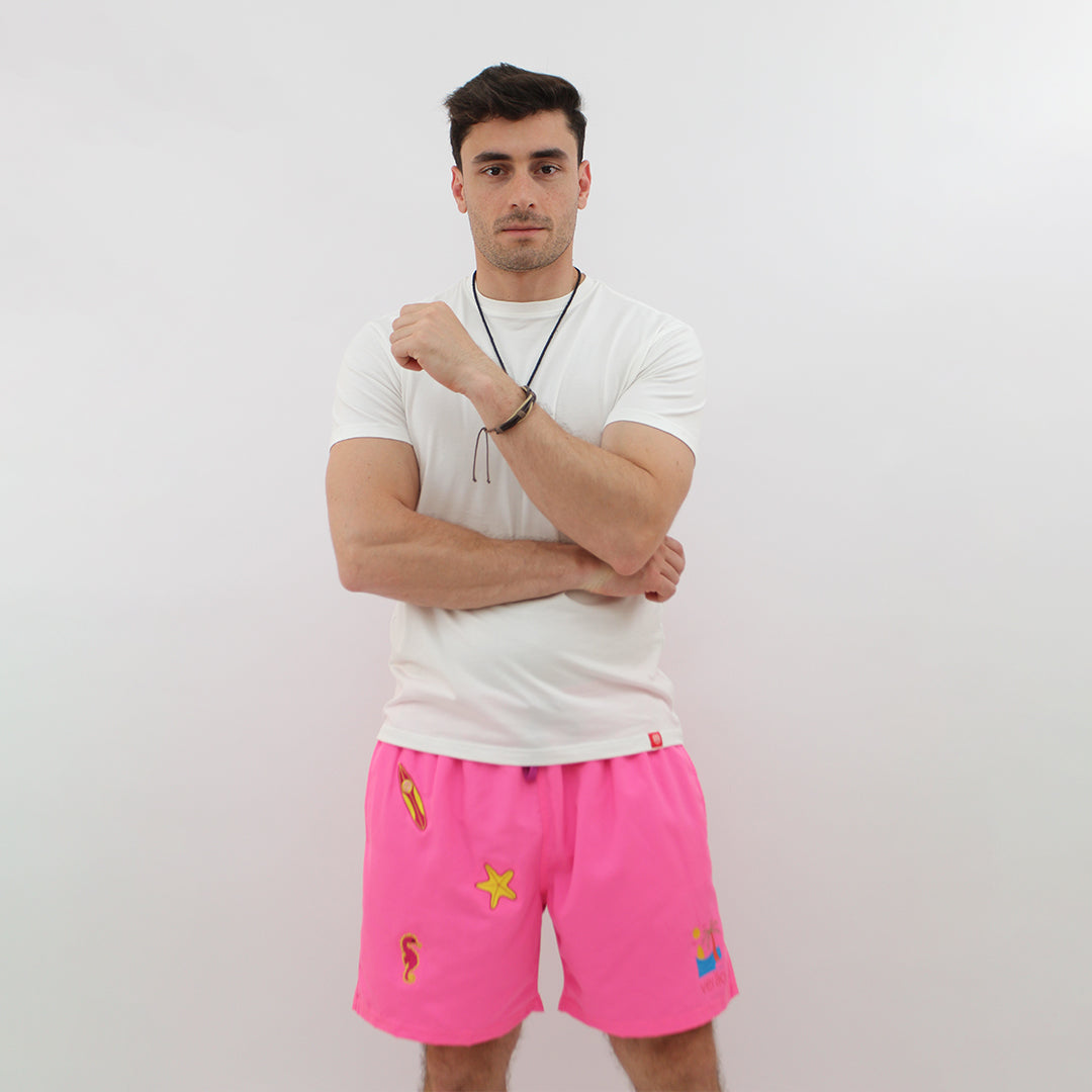 Surfside Drift (Pink Shorts)