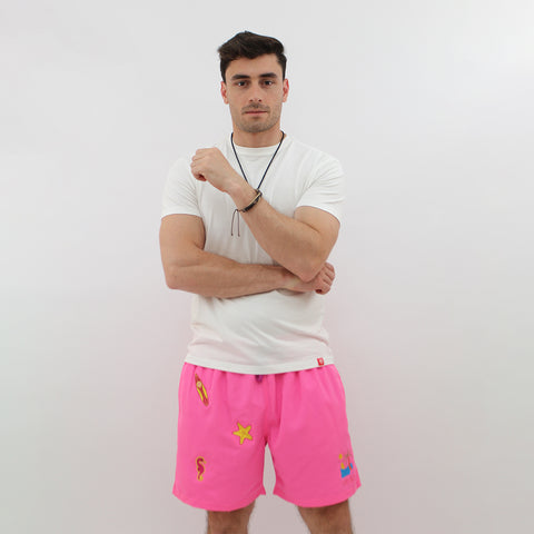 Surfside Drift (Pink Shorts)