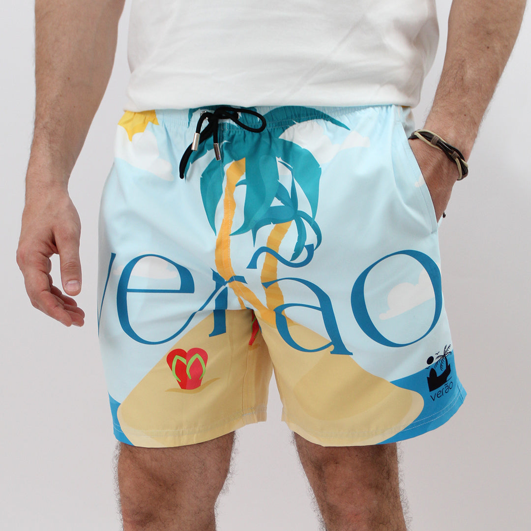 Endless Summer (Beach Print Shorts)
