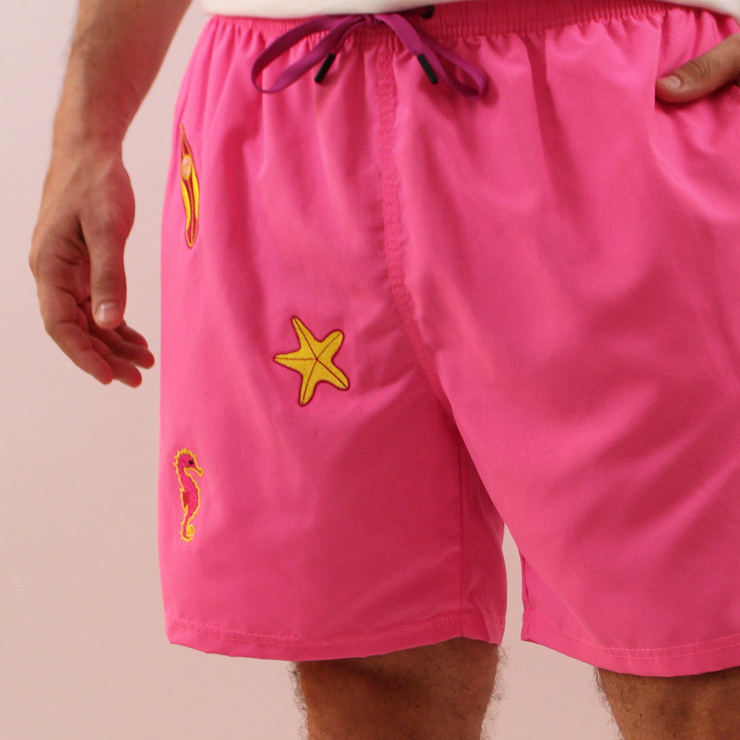 Surfside Drift (Pink Shorts)