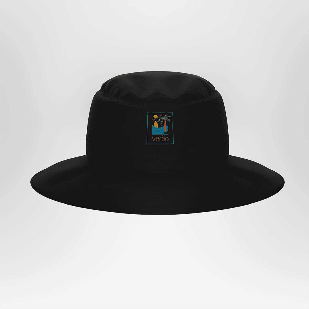 Verão Explorer Wide-Brim Hat – Black