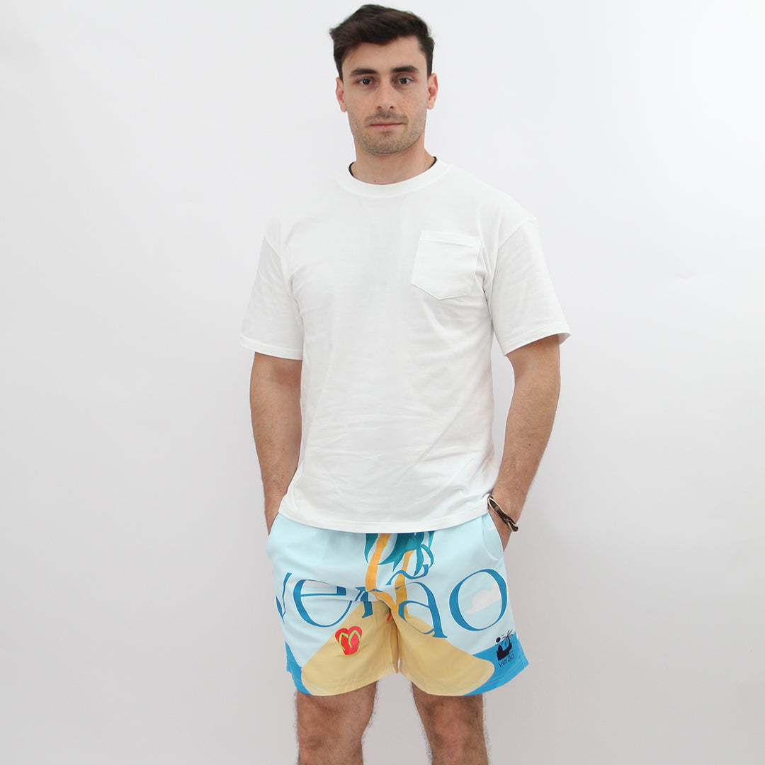 Endless Summer (Beach Print Shorts)