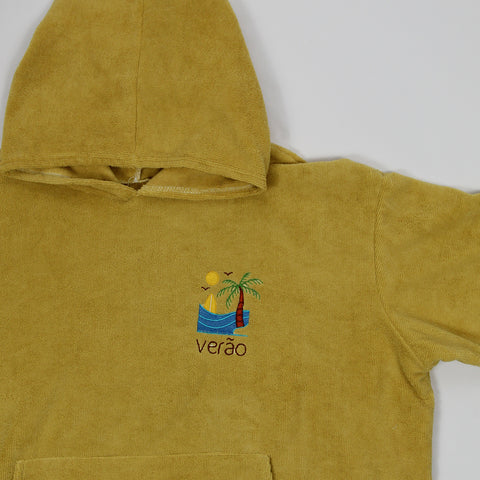 Golden Hour - Yellow Poncho Towel