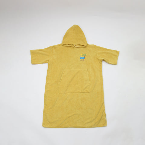 Golden Hour - Yellow Poncho Towel