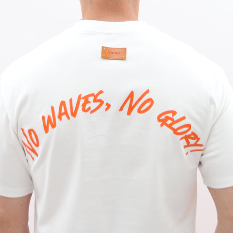 No Waves, No Glory - Tee - Fresh White Edition