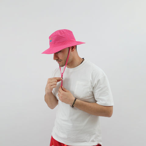 Verão Flamingo Wide-Brim Hat – Pink