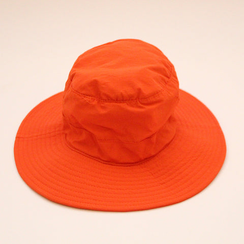 Verão Sunset Wide-Brim Hat – Orange
