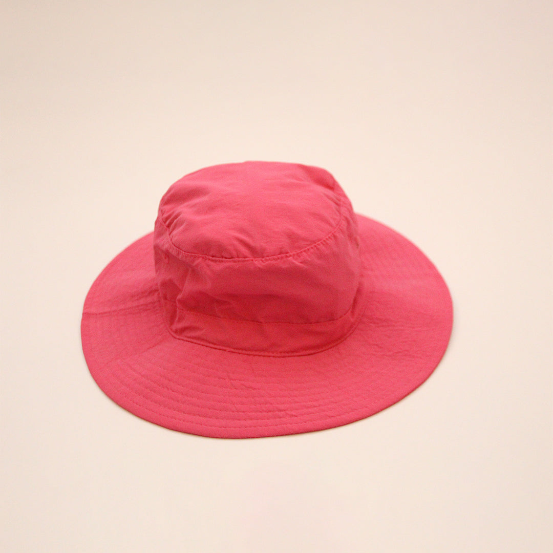 Verão Flamingo Wide-Brim Hat – Pink